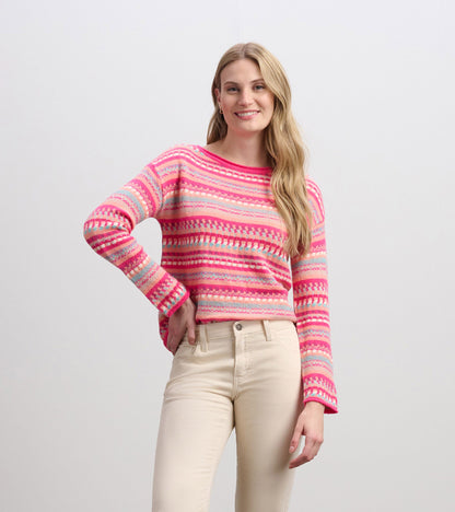 Hannah Sweater - Sunset - Hatley Women