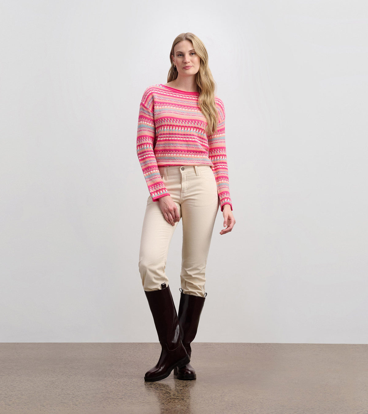 Hannah Sweater - Sunset - Hatley Women