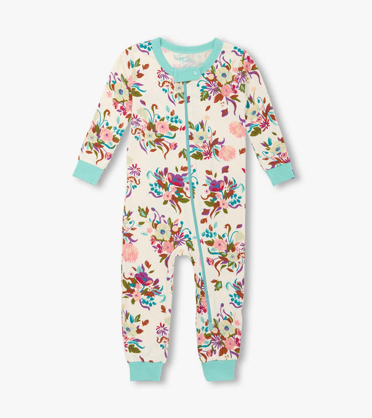 Baby Girls Fall Floral Bamboo Sleeper - Hatley Baby & Toddler