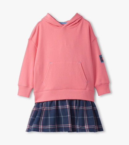 Girls Preppy Plaid Mixed Match Dress - Hatley Girls