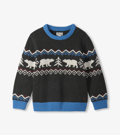 Boys Polar Winter Crew Neck Sweater - Hatley Boys