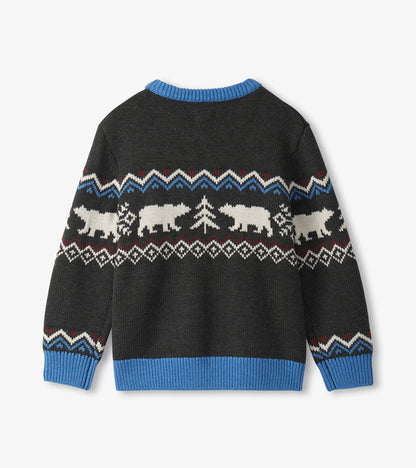 Boys Polar Winter Crew Neck Sweater - Hatley Boys
