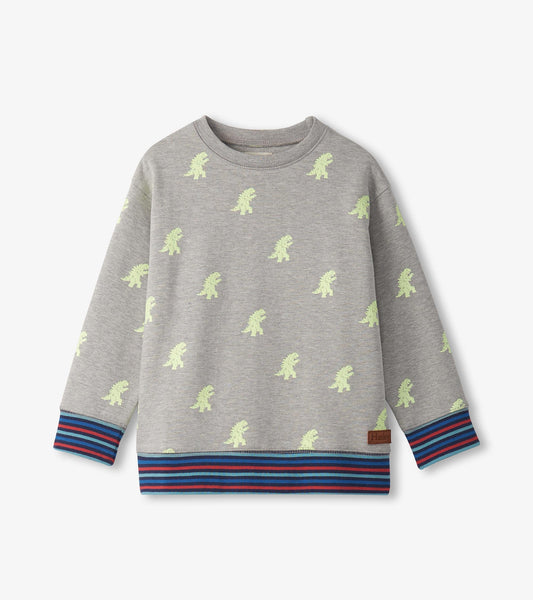 Boys Monster Glow in the Dark Pullover Sweatshirt - Hatley Boys