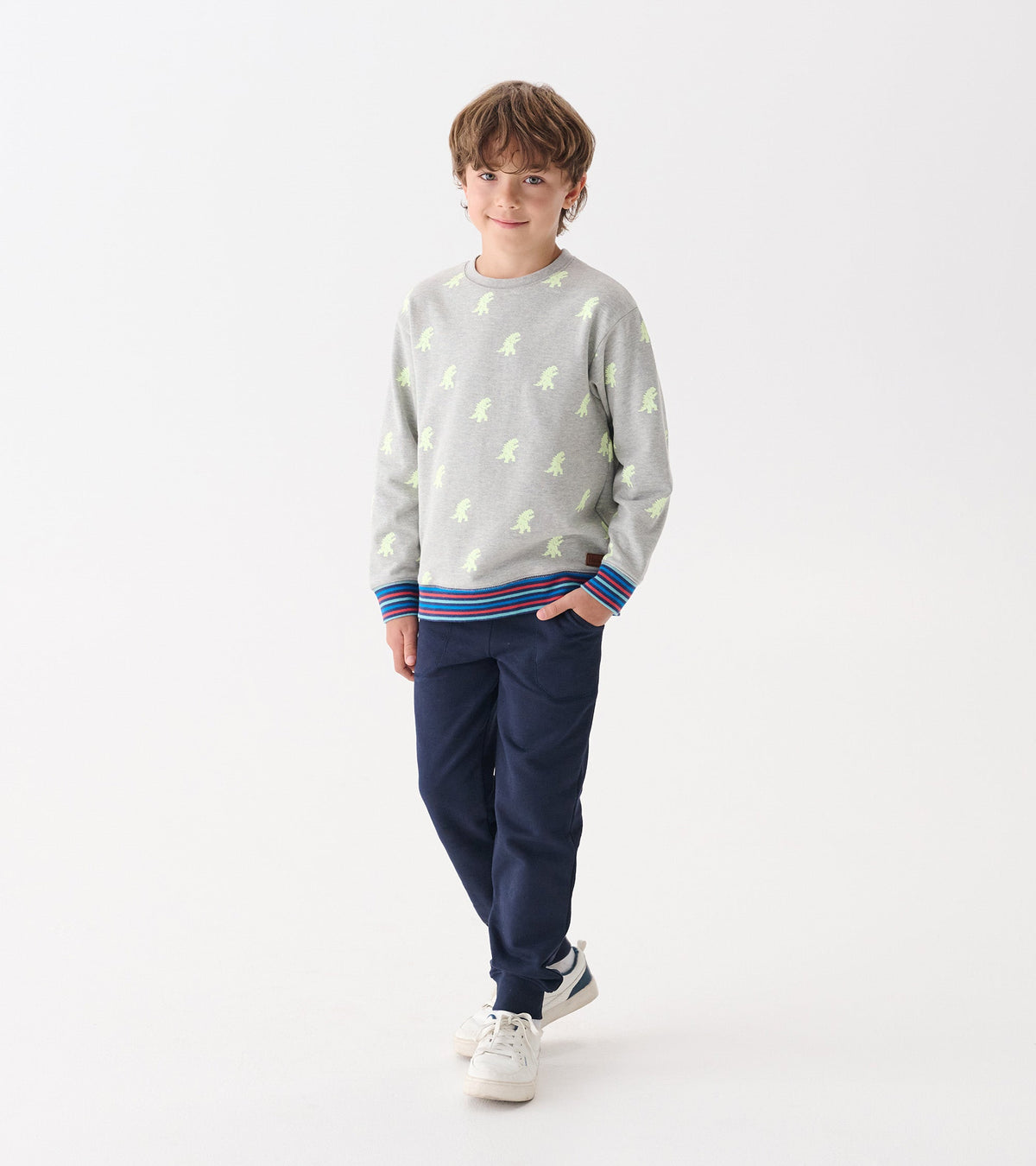 Boys Monster Glow in the Dark Pullover Sweatshirt - Hatley Boys