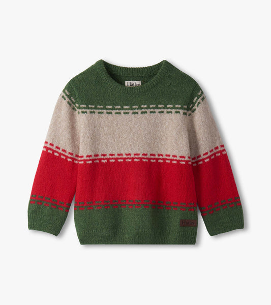 Baby Boys Holiday Combo Crew Neck Sweater - Hatley Baby & Toddler