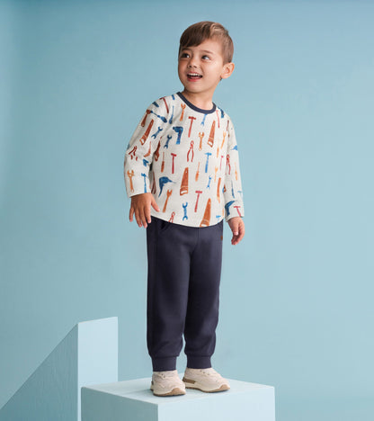 Baby & Toddler Boys Handy Man Graphic Lounge Set - Hatley Baby & Toddler