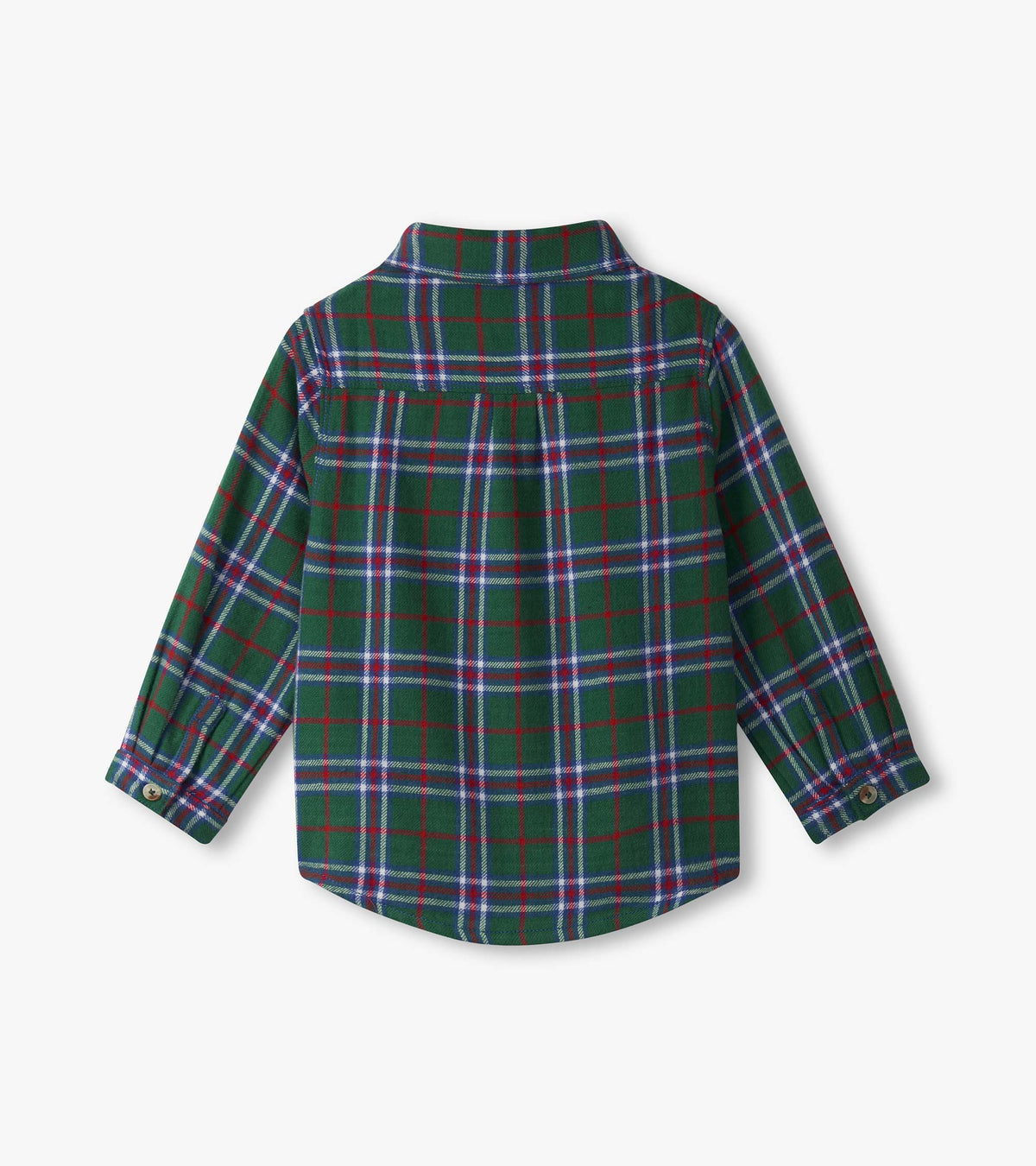 Boys Holiday Plaid Button Down Shirt - Hatley Boys