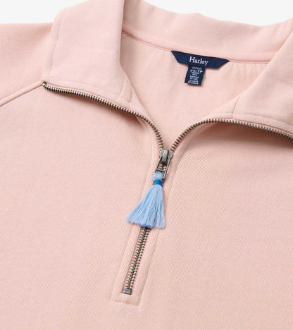 Mock Neck Pullover - Pink - Hatley Women