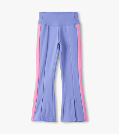 Girls Purple Active Flared Pants - Hatley Girls