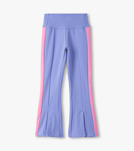 Girls Purple Active Flared Pants - Hatley Girls