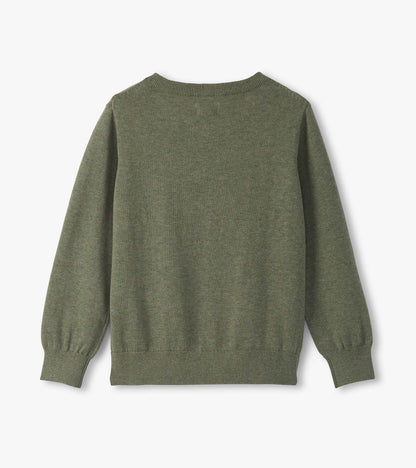 Boys Hunting Dogs V-Neck Sweater - Hatley Boys