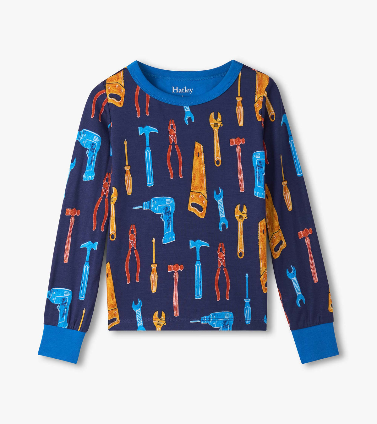 Boys Lots of Tools Bamboo Pajama Set - Hatley Boys