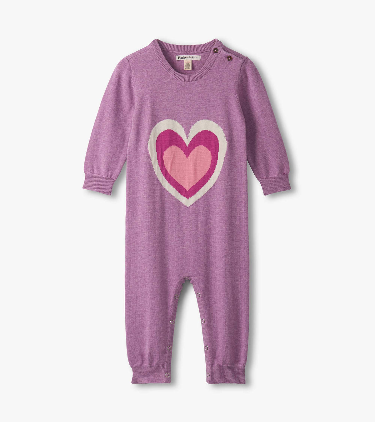 Baby Girls Hearts Sweater Romper - Hatley Baby & Toddler
