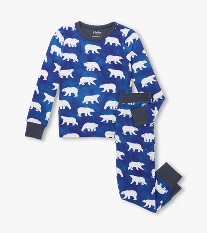 Boys Midnight Polar Bear Pajama Set - Hatley Boys