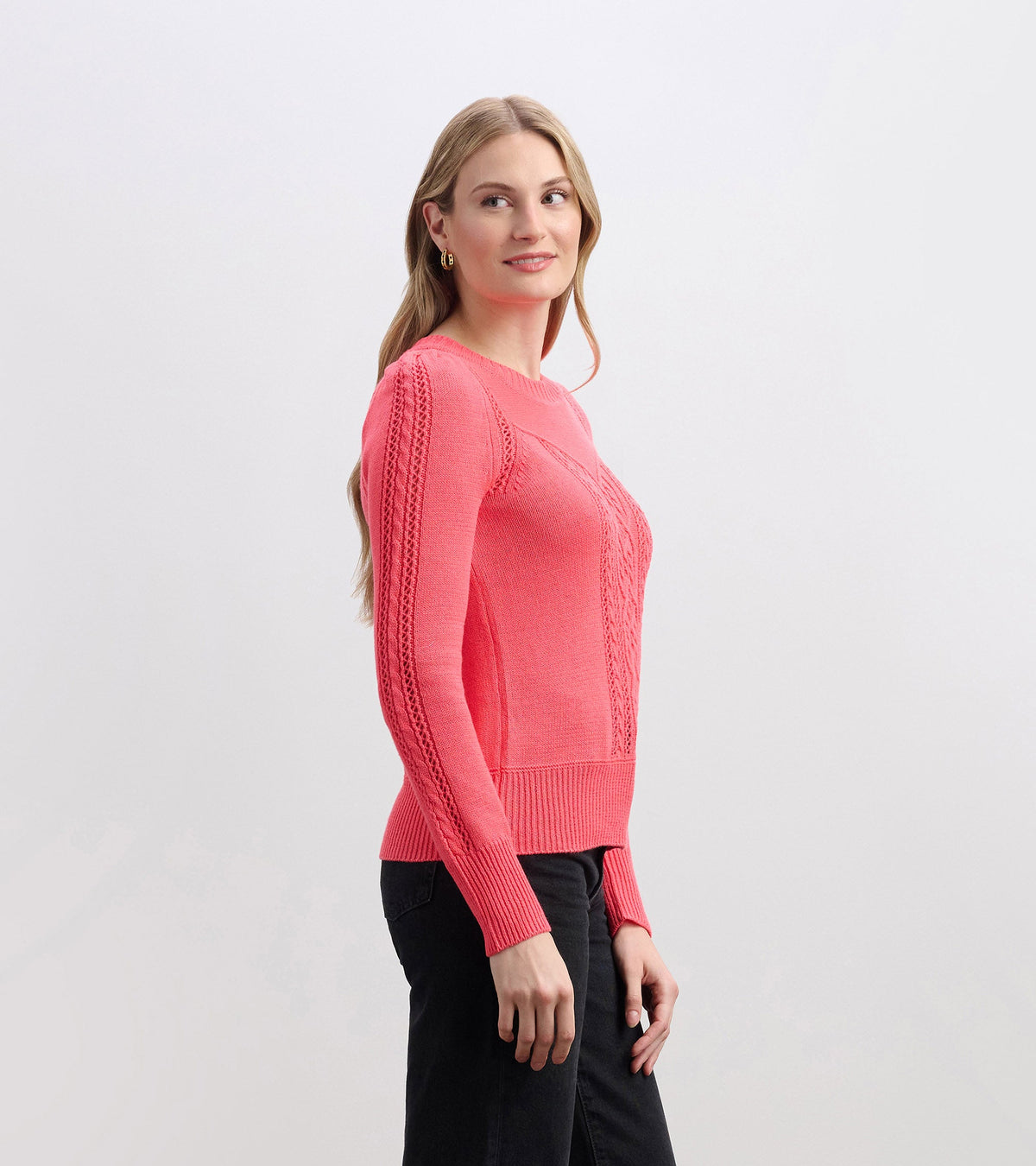 Phoebe Sweater - Neon Melon - Hatley Women
