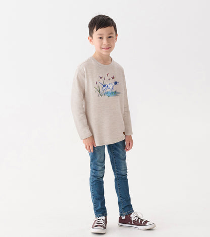 Boys Hunting Dogs Long Sleeve Graphic Tee - Hatley Boys