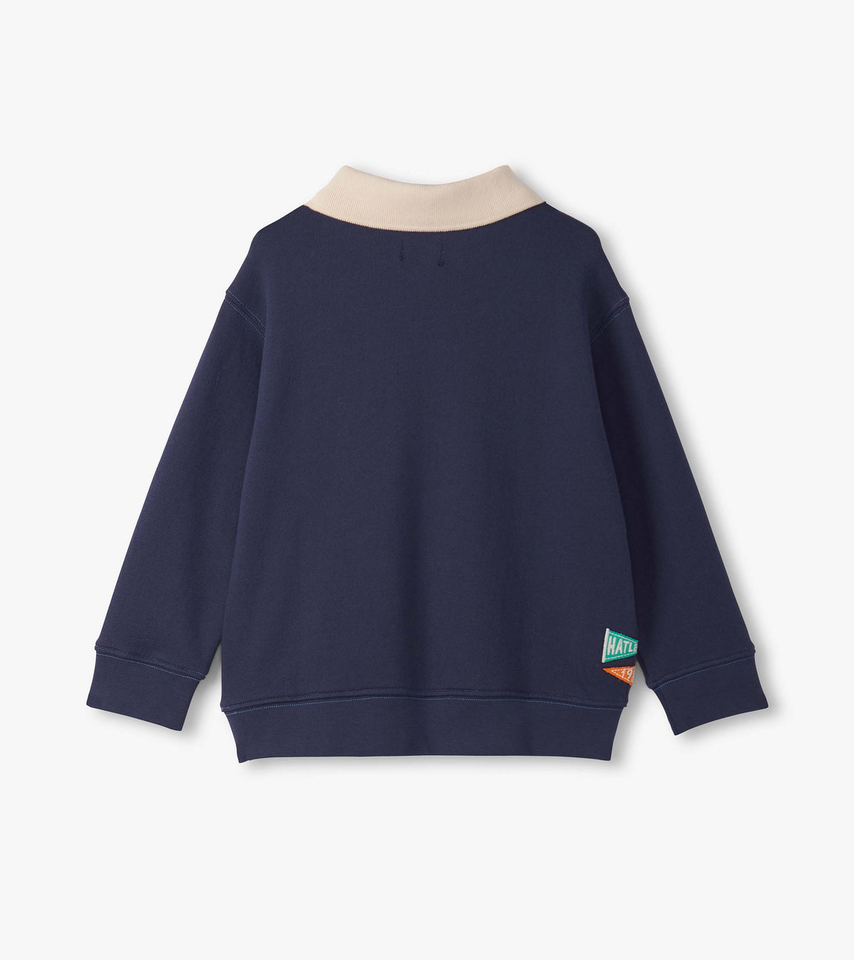 Boys Patriot Blue Fooler Polo Pullover - Hatley Boys