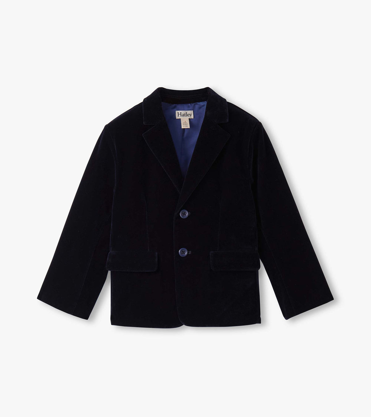 Boys Navy Velveteen Holiday Blazer - Hatley Boys