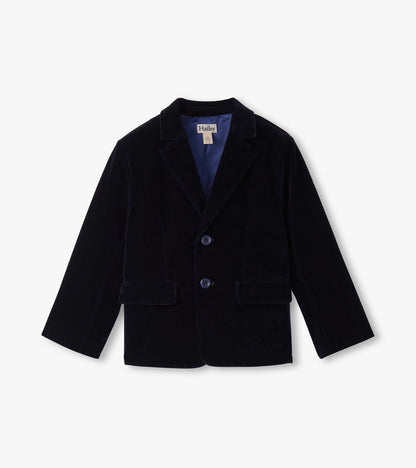 Boys Navy Velveteen Holiday Blazer - Hatley Boys