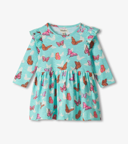 Baby & Toddler Girls Butterfly Ruffle Dress and Legging Set - Hatley Baby & Toddler