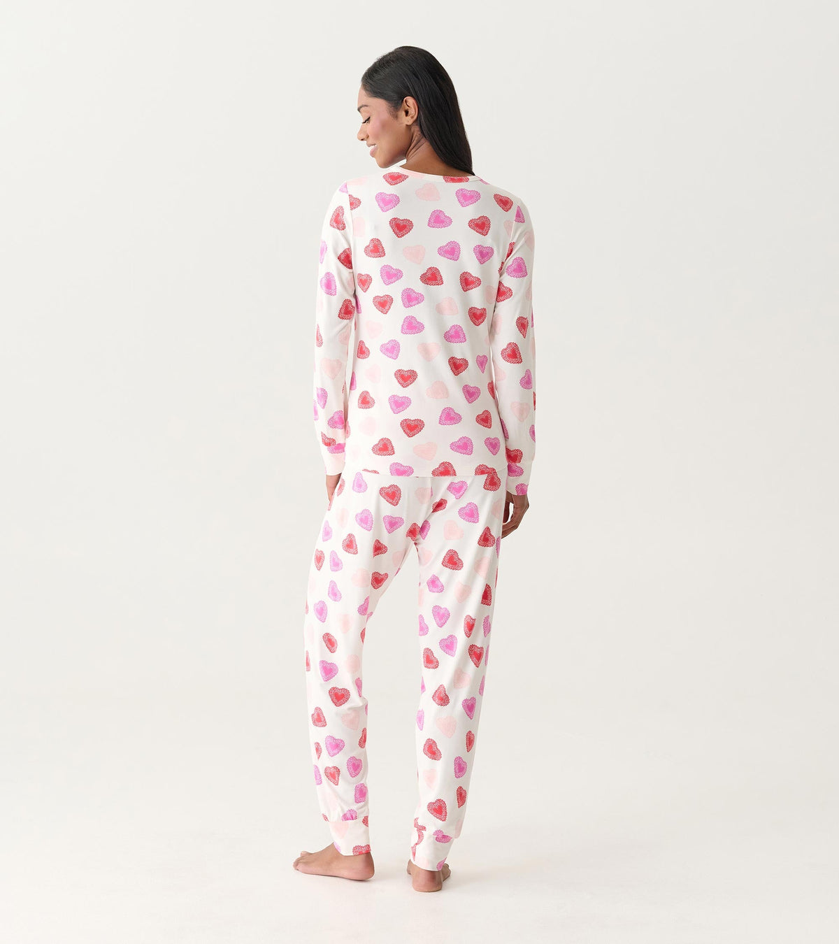 Women's Cut Out Hearts Pajama Set - Hatley Women
