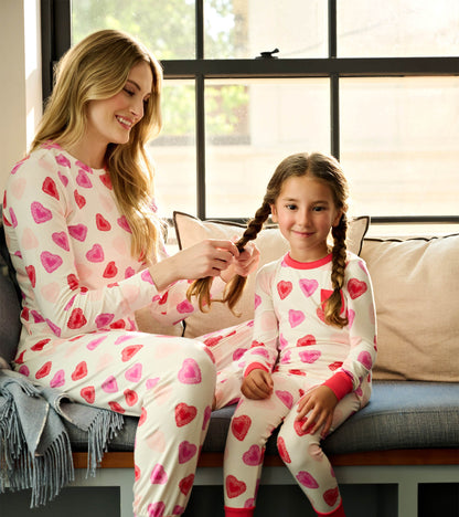 Women's Cut Out Hearts Pajama Set - Hatley Women