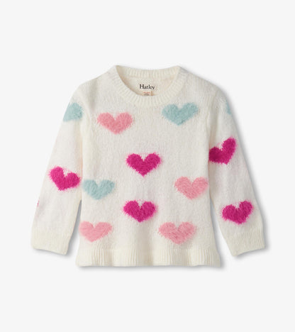 Baby & Toddler Girls Precious Hearts Pretty Sweater - Hatley Baby & Toddler