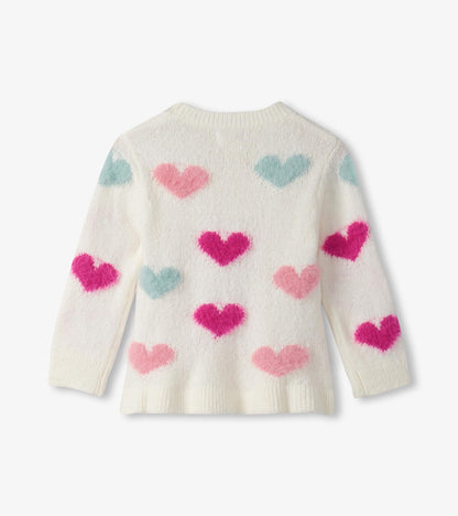Baby & Toddler Girls Precious Hearts Pretty Sweater - Hatley Baby & Toddler