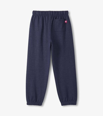 Girls Patriot Blue Baggy Track Pants - Hatley Girls