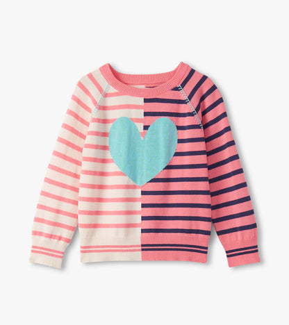 Girls Mixed Stripes Sweater - Hatley Girls