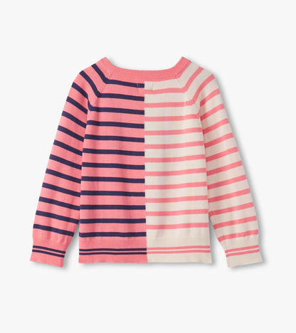 Girls Mixed Stripes Sweater - Hatley Girls