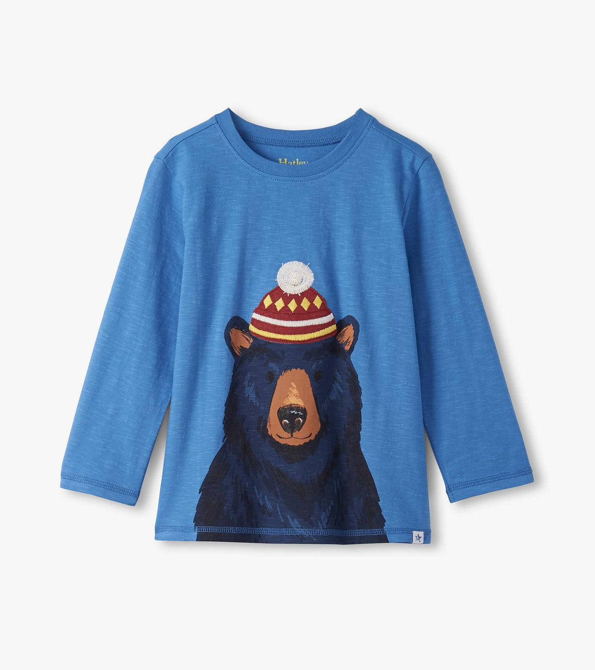 Boys Bear Long Sleeve Graphic Tee - Hatley Boys