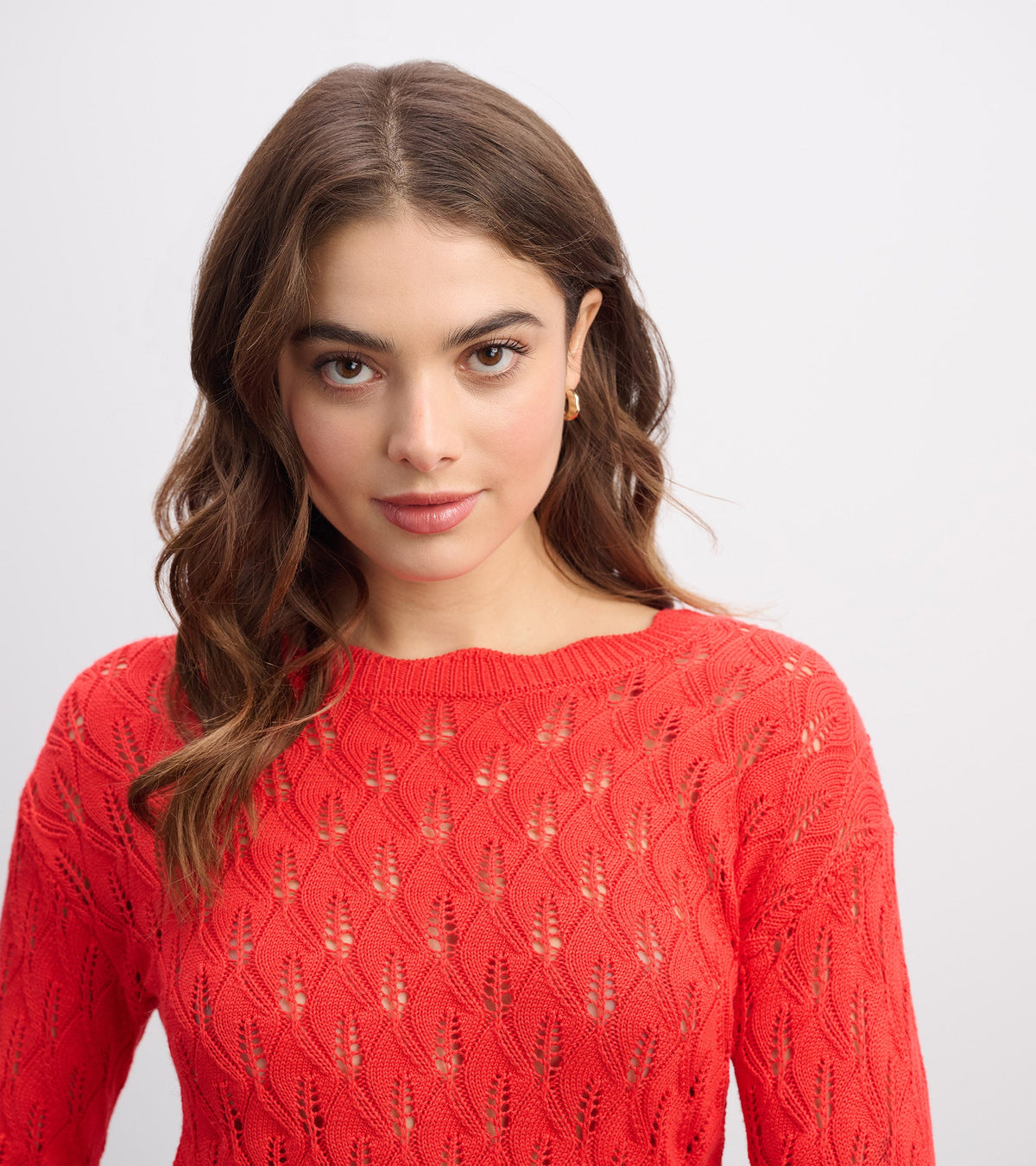 Iris Sweater - Ruby Red - Hatley Women