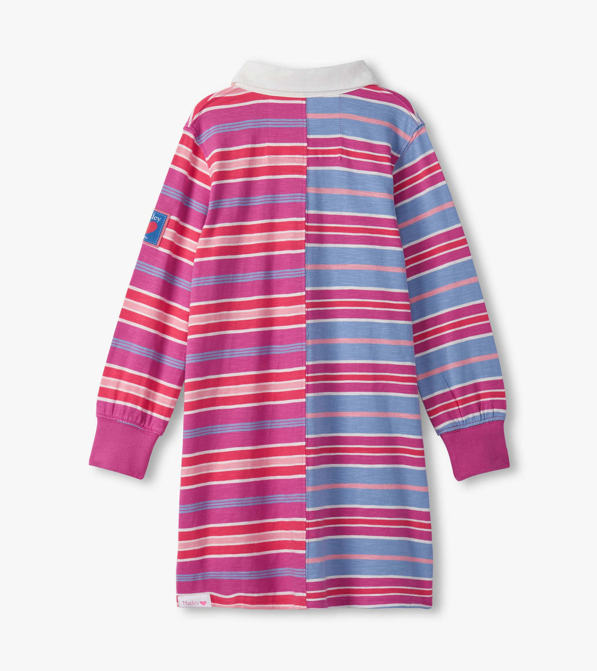 Girls Mixed Stripes Polo Dress - Hatley Girls