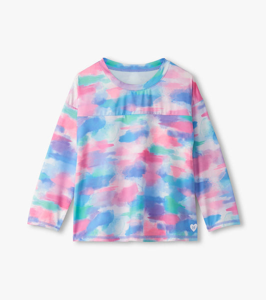 Girls Sunset Long Sleeve Swing Shirt - Hatley Girls