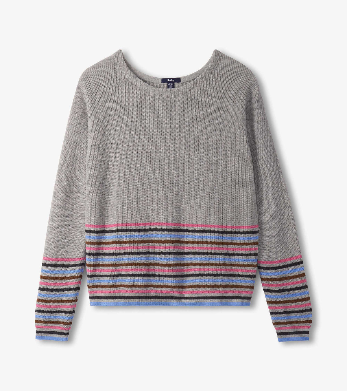 Devon Sweater - Autumn Stripes - Hatley Women