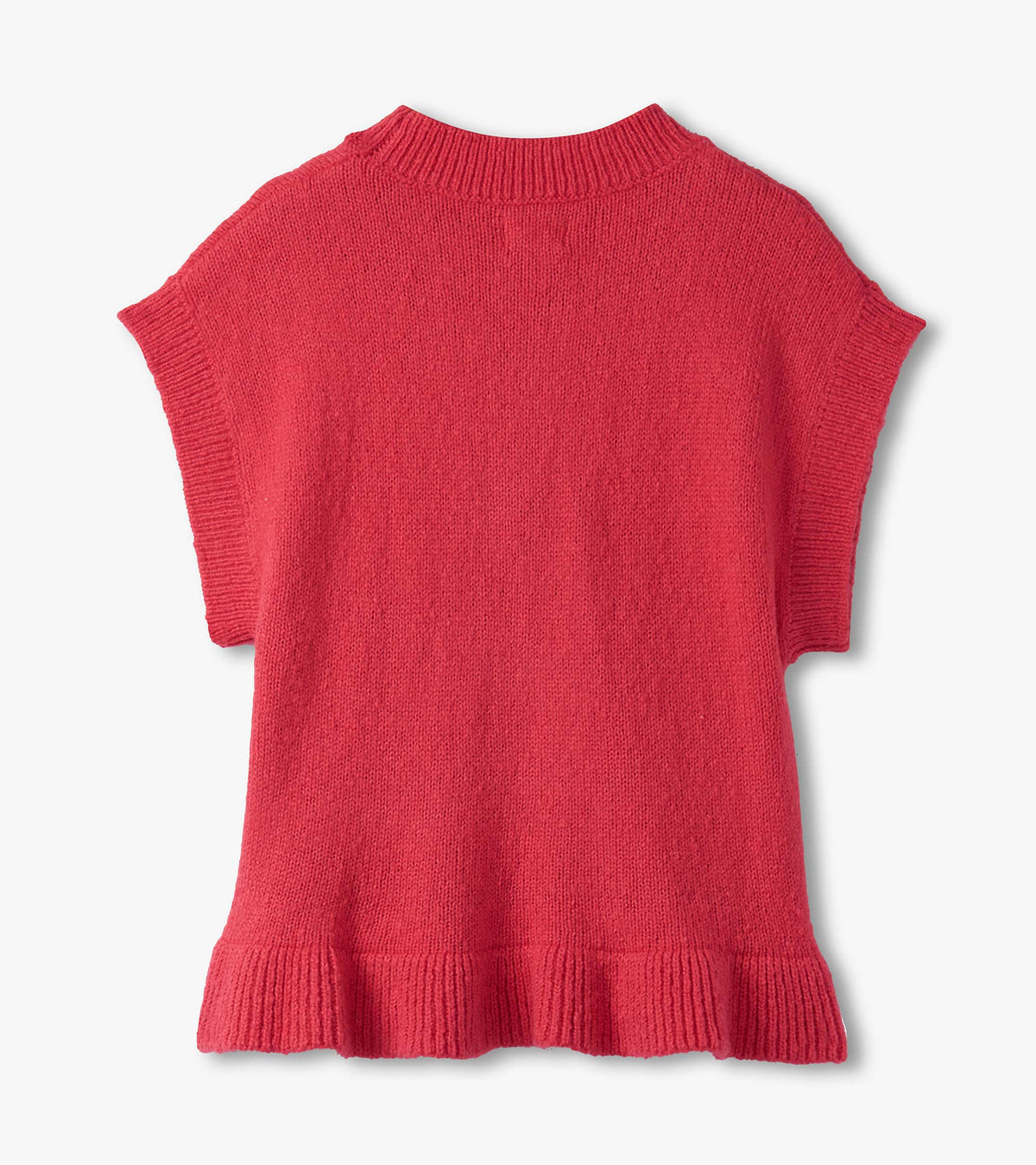 Girls Red Everywhere Sweater Vest - Hatley Girls