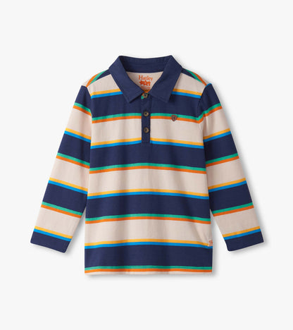 Boys Varsity Stripes Rugby Shirt - Hatley Boys