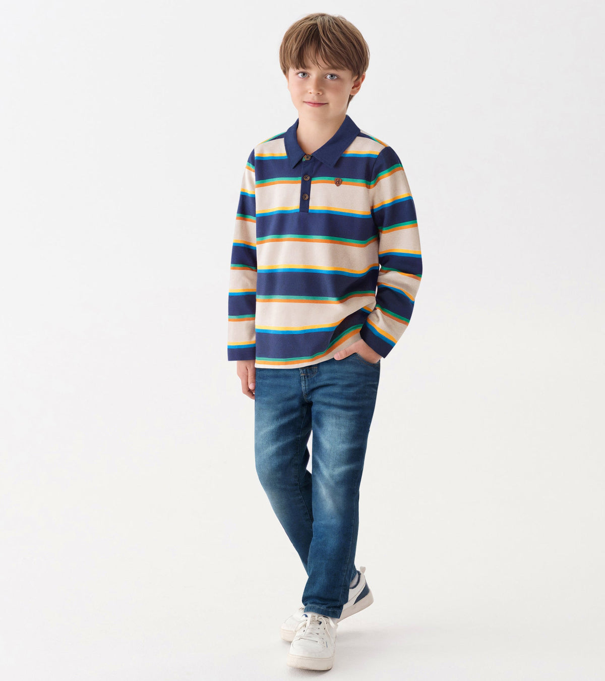 Boys Varsity Stripes Rugby Shirt - Hatley Boys