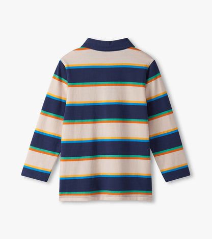 Boys Varsity Stripes Rugby Shirt - Hatley Boys