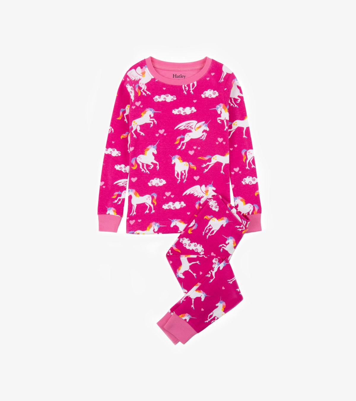 Rainbow Unicorns Pajama Set - Hatley Girls
