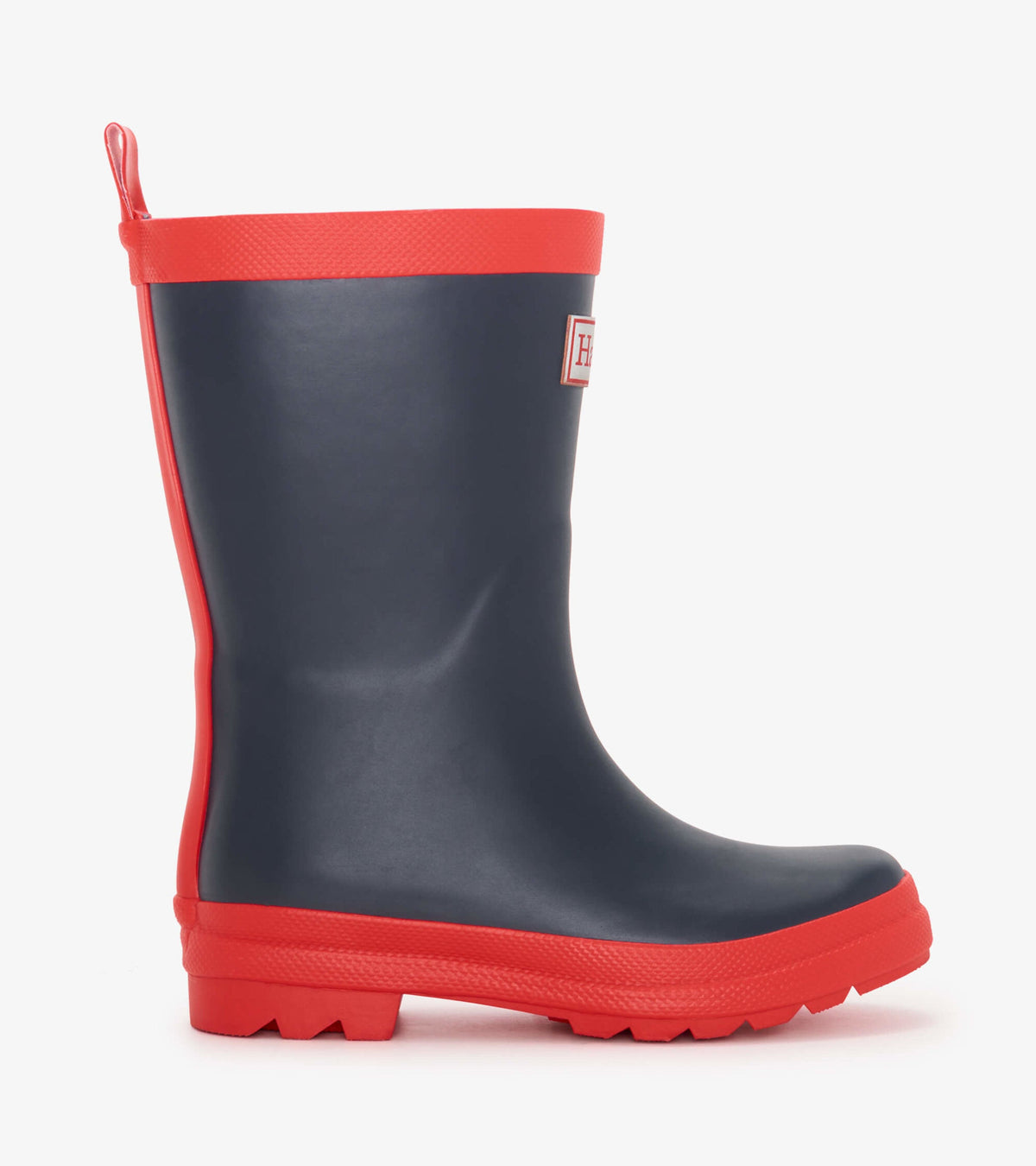 Kids Navy & Red Matte Rain Boots - Hatley Boys|Girls