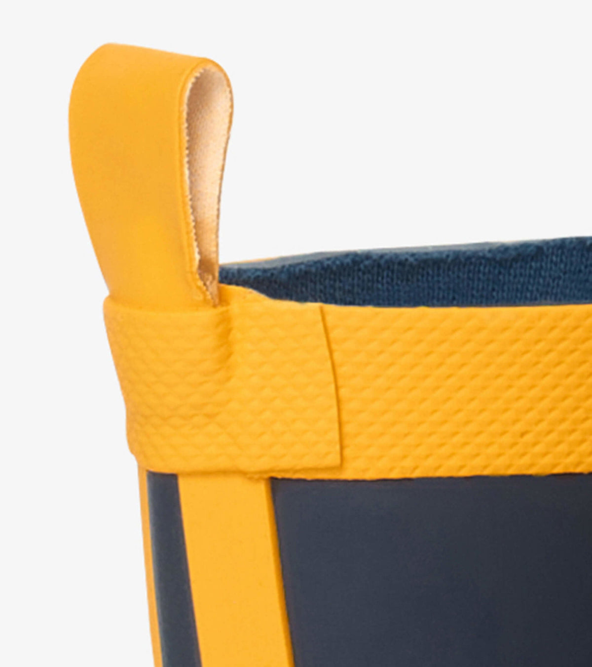 Kids Navy & Yellow Matte Rain Boots - Hatley Girls|Boys