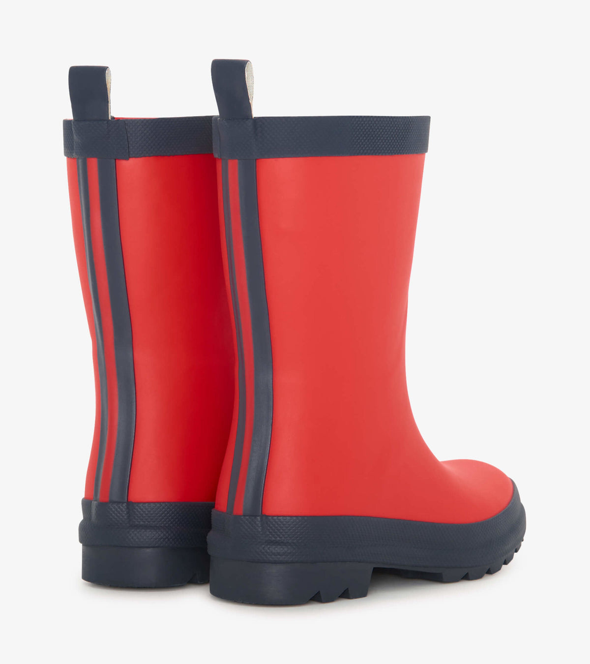 Kids Red & Navy Matte Rain Boots - Hatley Girls|Boys