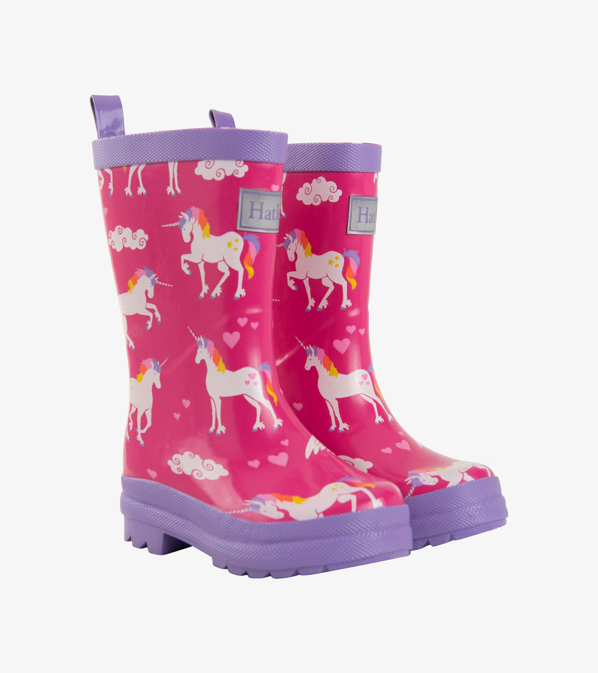 Rainbow Unicorns Rain Boots - Hatley Girls