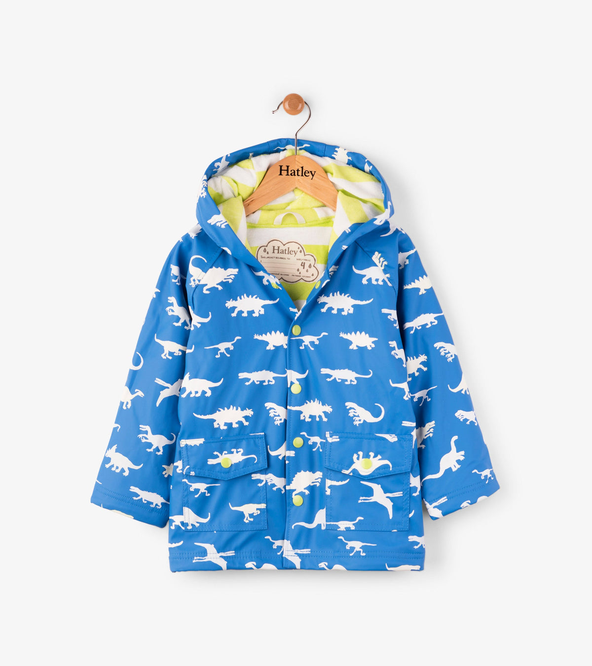 Color Changing Dinosaur Ménagerie Raincoat - Hatley Boys