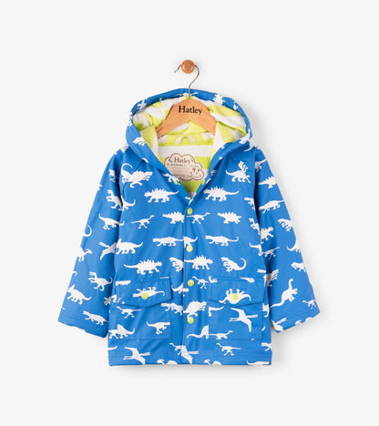Color Changing Dinosaur Ménagerie Raincoat - Hatley Boys