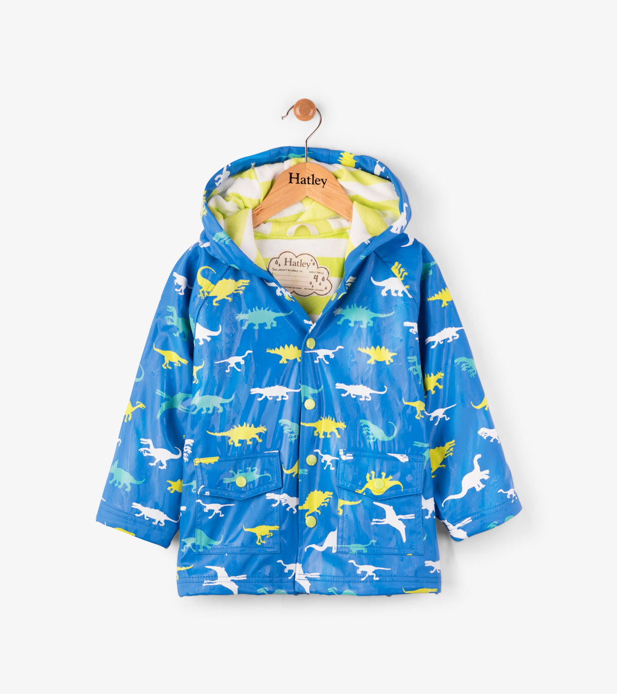 Color Changing Dinosaur Ménagerie Raincoat - Hatley Boys