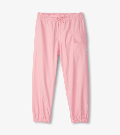 Classic Pink Kids Rain Pants - Hatley Girls