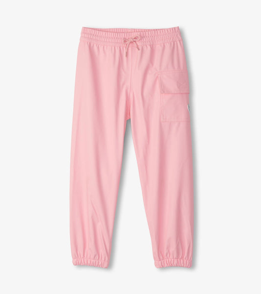 Classic Pink Kids Rain Pants - Hatley Girls
